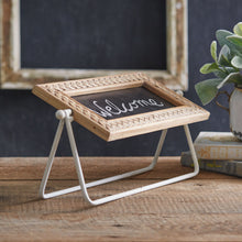 Load image into Gallery viewer, Tabletop A-Frame Chalkboard