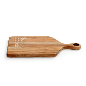 Bon Appétit Rectangle Wood Serving Board