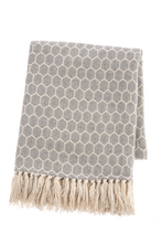 Load image into Gallery viewer, Honeycomb Woven Throw