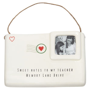 Sweet Note Teacher Ornament